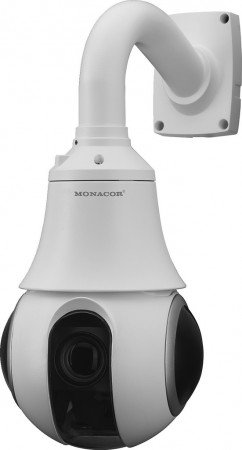 MONACOR INC-3557PTZ (im Außengehäuse) PROJECT-Line-3-MP-PTZ-Speed-Farb-Dome-Kamera