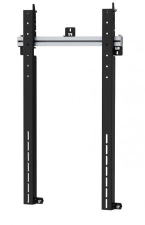SMS Multi Display Wall Portrait - Wandhalterung für LCD-Display - Schwarz, Aluminium -