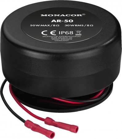 MONACOR AR-50 Wetterfester Audio-Exciter/Resonator, 8 O