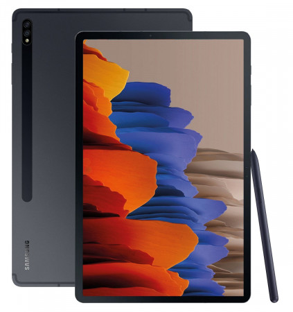 Samsung Galaxy Tab S7+ 5G Tablet Mystic Black Android - 265 GB - 12,4 Zoll RAM 8 GB