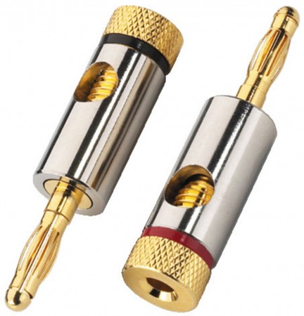 MONACOR BP-150 LS-Bananenstecker-Paar, 4,5 mm