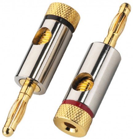MONACOR BP-150 LS-Bananenstecker-Paar, 4,5 mm