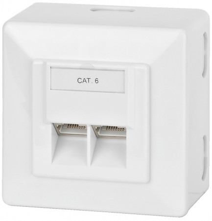 MONACOR CAT-6JB Netzwerk-Anschlussdose