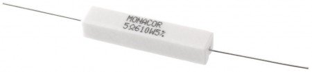 MONACOR LSR-56/10 Hochlast-Zementwiderstände, 10 Watt