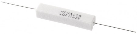 MONACOR LSR-15/10 Hochlast-Zementwiderstände, 10 Watt