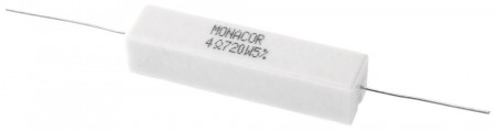 MONACOR LSR-47/20 Hochlast-Zementwiderstände, 20 Watt