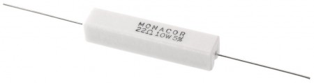 MONACOR LSR-220/10 Hochlast-Zementwiderstände, 10 Watt