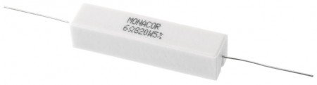 MONACOR LSR-68/20 Hochlast-Zementwiderstände, 20 Watt