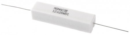 MONACOR LSR-120/20 Hochlast-Zementwiderstände, 20 Watt