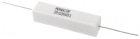 MONACOR LSR-390/20 Hochlast-Zementwiderstände, 20 Watt