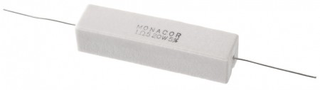 MONACOR LSR-15/20 Hochlast-Zementwiderstände, 20 Watt