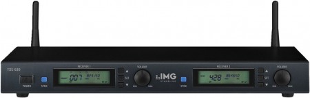 IMG STAGELINE TXS-920 2-Kanal-Multi-Frequenz-Empfängereinheit