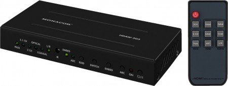 MONACOR HDAW-203 HDMI™-Audiosignal-Weiche