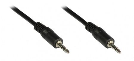 3,5 mm Stereo Klinke Audio Verbindungskabel 5 m Klinkenstecker an Stecker