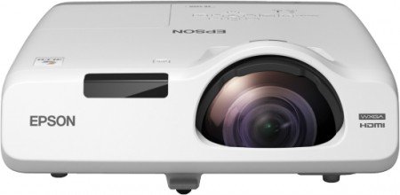 Epson EB-535W WXGA Projektor, Kurzdistanz WXGA(1280x800) - 3400ANSI-Lumen - Kontrast 16000:1