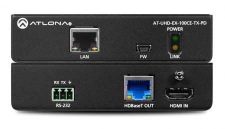 Atlona AT-UHD-EX-100CE-TX-PD - HDBastT Transmitter