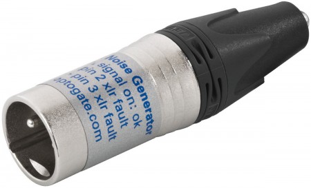 MONACOR CTG-1NOISE XLR-Funktionstester, 48 V