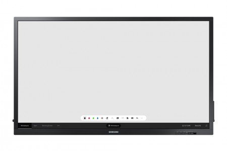 Samsung QB75N-W - 190.5 cm (75") Klasse QBN Series LED-Display - interaktiv - mit Touchscreen - Tize