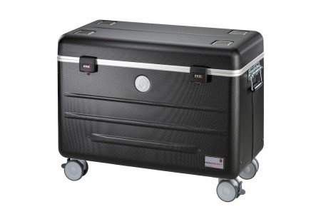 PARAPROJECT® CASE i15 BASKET für iPad,  inkl. LED USB-Lightning-Kabel EU Version; schwarz