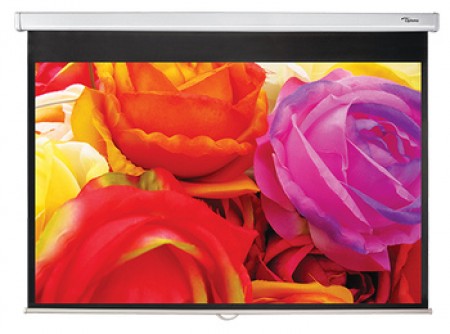 Optoma 16:10 Leinwand DS-1109PMG+ (109") Mattweiß, mit Speed Control