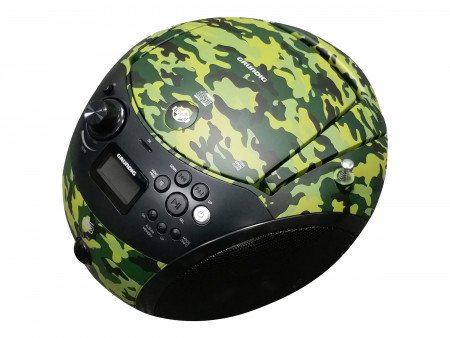 Grundig GRB 4000 BT Camouflage Radiorecorder / Boomboxen 