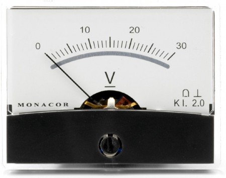 MONACOR PM-2/30V Drehspul-Einbauinstrumente