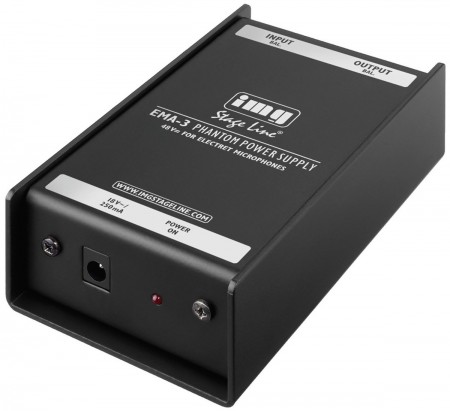 IMG STAGELINE EMA-3 48-V-Phantomspeisung