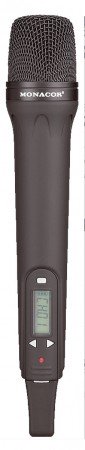 Monacor TXA-800HT Handmikrofon inkl. Multi-Frequenz-Sender