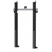 SMS Multi Display Wall Portrait - Wandhalterung für LCD-Display - Schwarz, Aluminium -