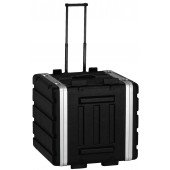 MONACOR MR-108T Hartschalen-Flightcase, 8 HE
