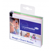 Legamaster Magic-Chart Notes, 10x10cm 300 Stück, 3 verschiedene Farben