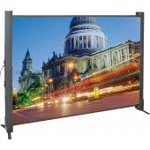 MEDIUM Tischleinwand BM 107x76 cm AM 107x79 cm BxH Typ D inkl. Schultertasche