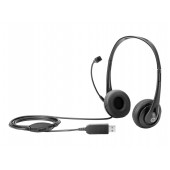 HP Headset - On-Ear - kabelgebunden - USB - Black Jack