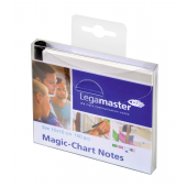Legamaster Magic-Chart Notes, 10x10cm 100 Stück, weiß