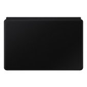 Samsung Book Cover Keyboard EF-DT870 Tastatur und Foliohülle schwarz für Tab S7