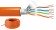 MONACOR CAT-7100A Cat-7A-Verlegekabel, geschirmt, S/FTP, 100 m