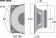 MONACOR SPM-100/8 Hi-Fi-Kompakt-Tiefmitteltöner, 25 W, 8 O