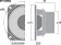 MONACOR SP-6/8SQ Miniatur-Lautsprecher, 10 W, 8 O