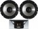 MONACOR CRB-165PS Car-Hi-Fi-Tiefmitteltöner-Paar, 35 W, 4 O