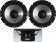 MONACOR CRB-165PS Car-Hi-Fi-Tiefmitteltöner-Paar, 35 W, 4 O