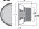 MONACOR SPX-20M Miniatur-Hi-Fi-Breitbandlautsprecher, 15 W, 8 O
