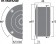 MONACOR HT-958PA/SW Ringradiator-Hochtöner, 30 W, 8 O